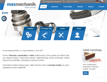 Tablet Screenshot of maxmechanik.eu